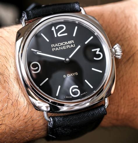 luminor panerai black seal|panerai radiomir watch review.